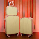 [Promo do Mês] 2 Malas Bordo Viagem + Frasqueira | Cadeado Numérico | Rodinhas 360°