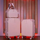 [Promo do Mês] 2 Malas Bordo Viagem + Frasqueira | Cadeado Numérico | Rodinhas 360°